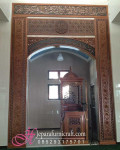 Mihrab Masjid Nurul Iman Komplek BTN Bukit Kadu Agung Utama