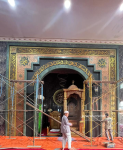 Mihrab Masjid Ukiran Jati